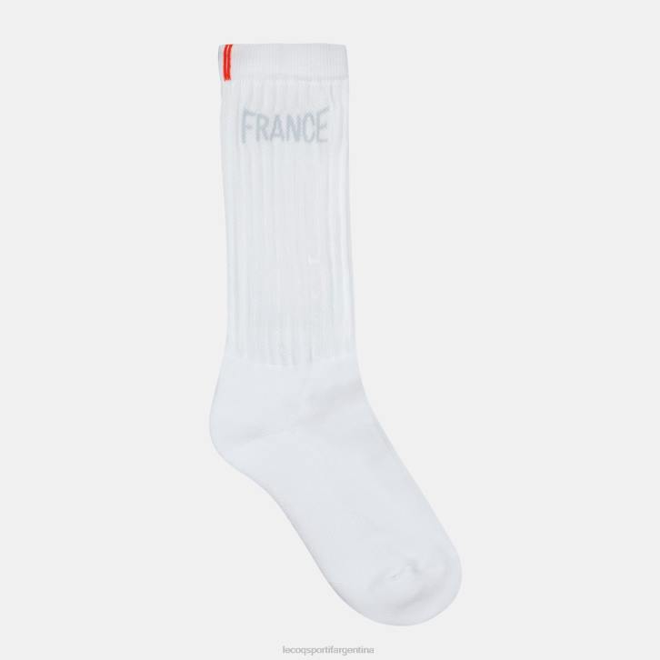 hombres Le Coq Sportif calcetines blancos accesorios RF4V691