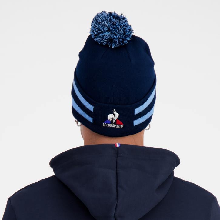 hombres Le Coq Sportif gorro azul accesorios RF4V302