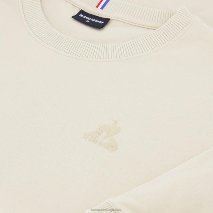 hombres Le Coq Sportif camiseta de moda marrón ropa RF4V156