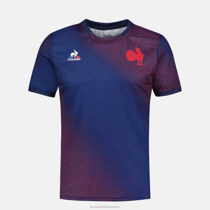 hombres Le Coq Sportif camiseta prepartido xv de france azul ropa RF4V173 RF4V173 Le Coq Sportif Argentina Zapatos Le Coq Sportif al por mayor Entrega rapida en Le Coq Sportif zapatillas