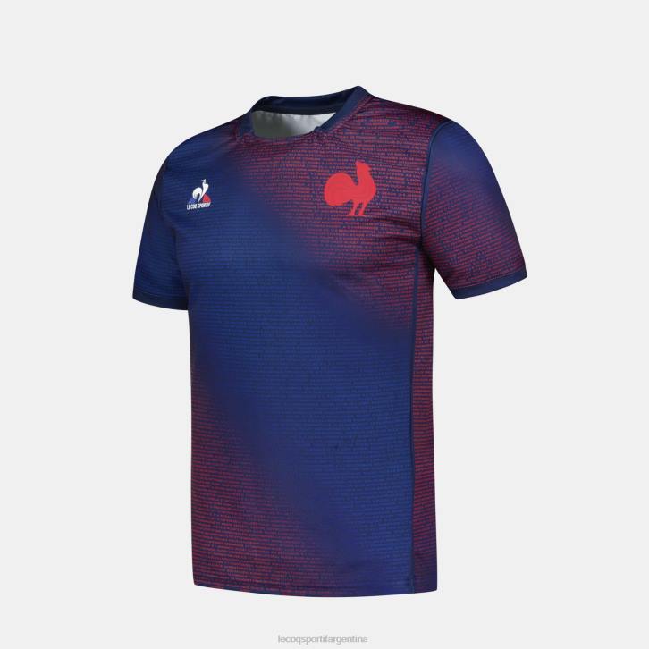 hombres Le Coq Sportif camiseta prepartido xv de france azul ropa RF4V173 RF4V173 Le Coq Sportif Argentina Zapatos Le Coq Sportif al por mayor Entrega rapida en Le Coq Sportif zapatillas