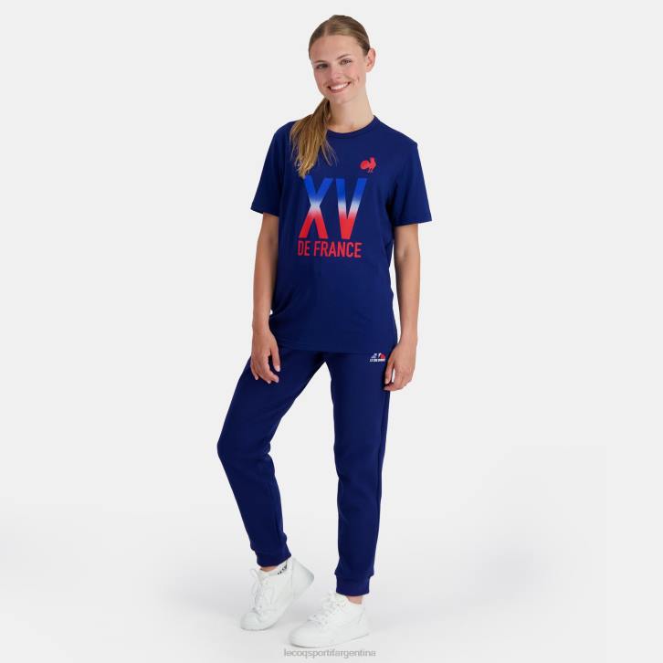 hombres Le Coq Sportif camiseta - xv de france azul ropa RF4V141