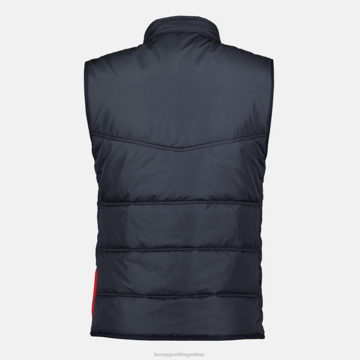 hombres Le Coq Sportif chaqueta sin mangas unisex azul ropa RF4V118