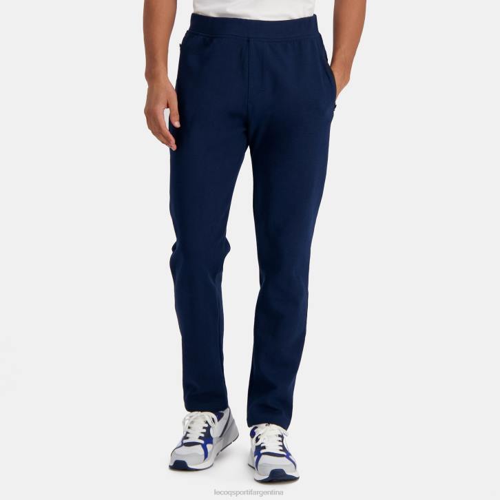 hombres Le Coq Sportif pantalones de moda azul ropa RF4V101