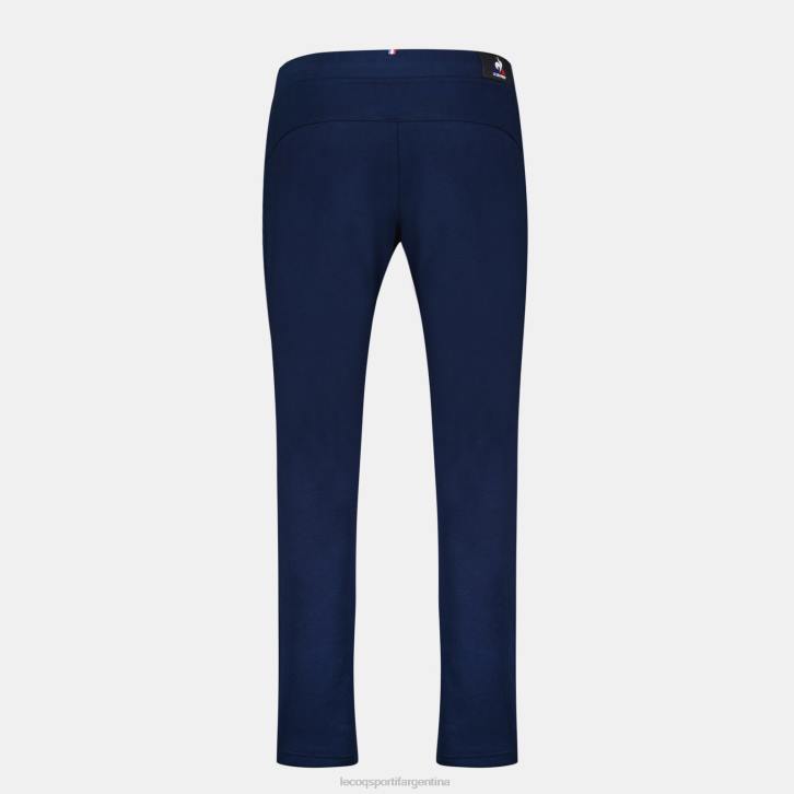 hombres Le Coq Sportif pantalones de moda azul ropa RF4V101