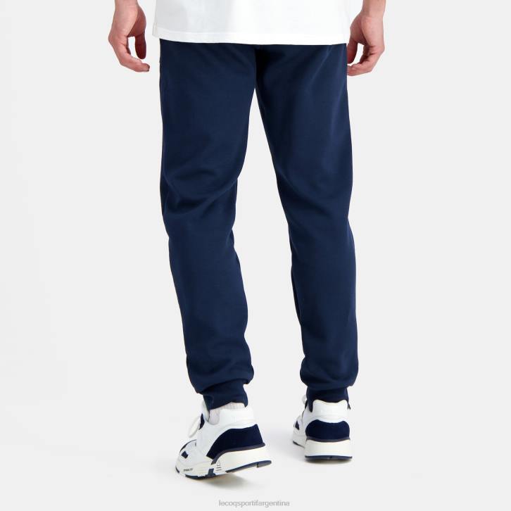 hombres Le Coq Sportif pantalones de moda azul ropa RF4V103