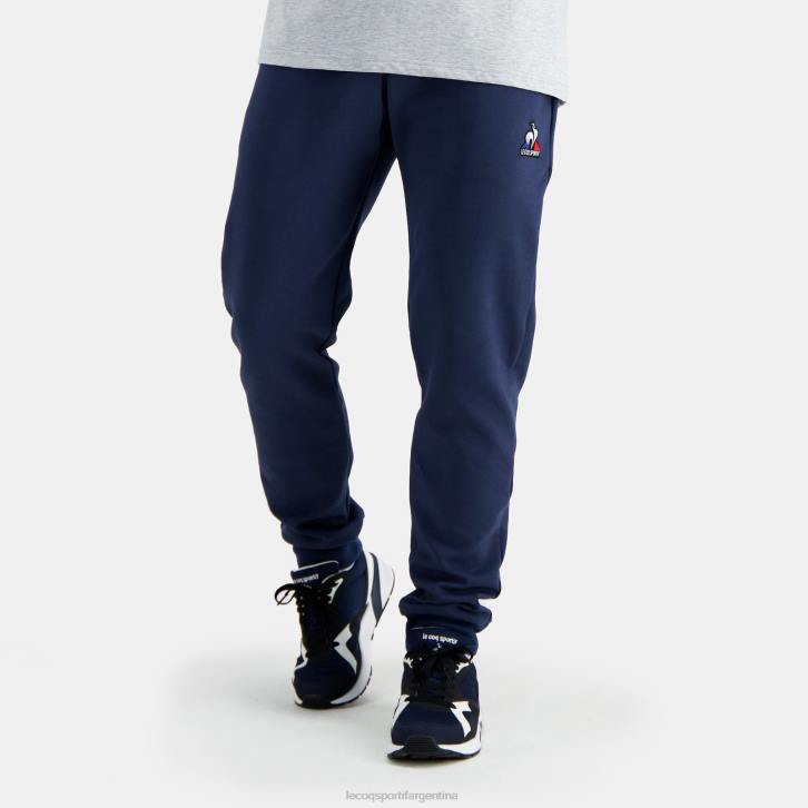 hombres Le Coq Sportif pantalones de moda azul ropa RF4V105