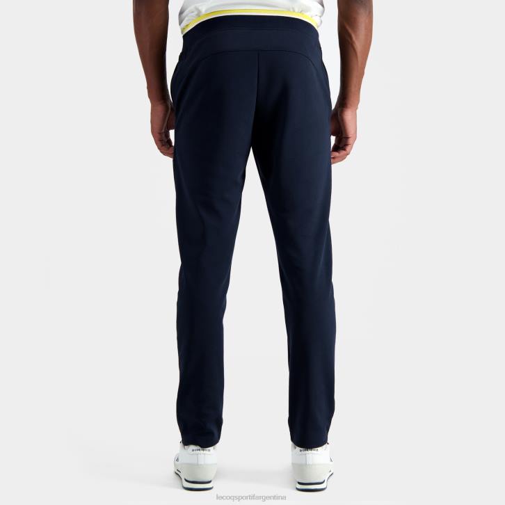 hombres Le Coq Sportif pantalones de moda azul ropa RF4V90