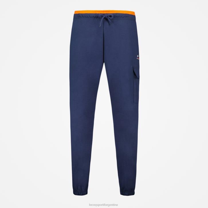 hombres Le Coq Sportif pantalones de moda azul ropa RF4V92