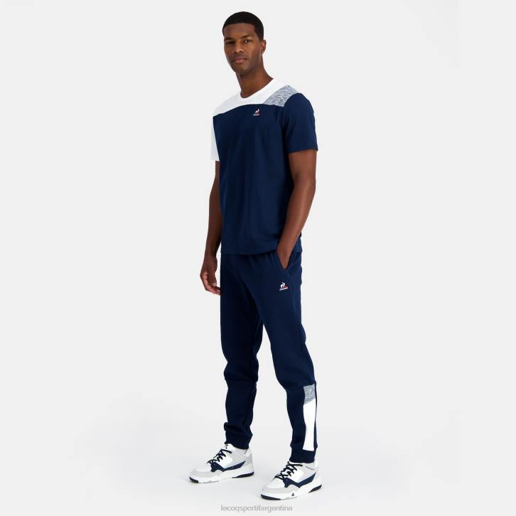 hombres Le Coq Sportif pantalones de moda azul ropa RF4V93