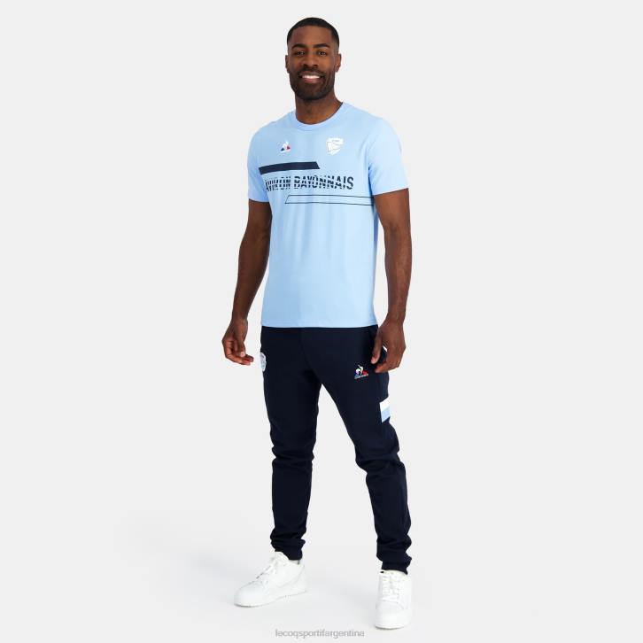 hombres Le Coq Sportif pantalones de moda azul ropa RF4V95