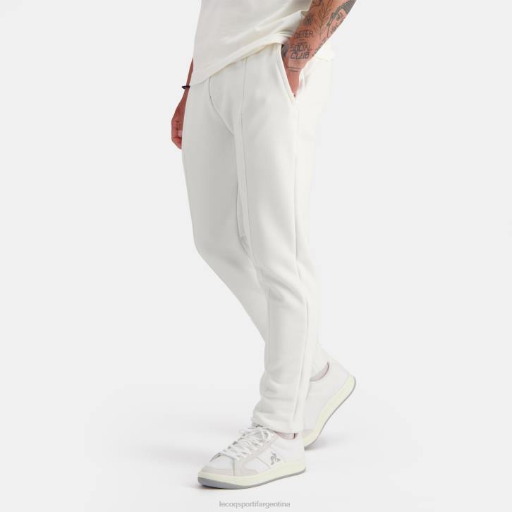 hombres Le Coq Sportif pantalones de moda blanco ropa RF4V89