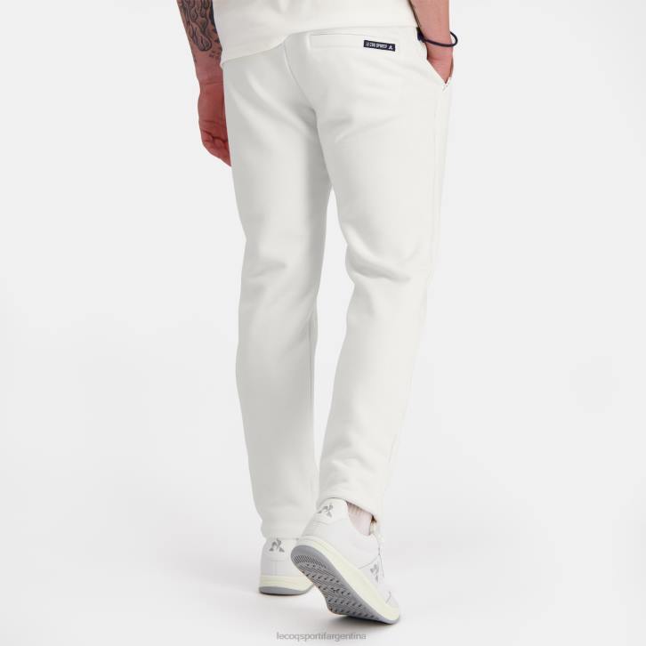 hombres Le Coq Sportif pantalones de moda blanco ropa RF4V89