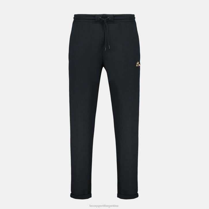 hombres Le Coq Sportif pantalones de moda negro ropa RF4V98