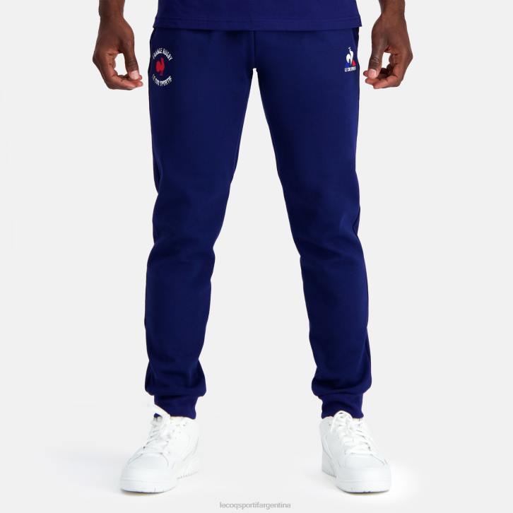 hombres Le Coq Sportif pantalones - francia rugby azul ropa RF4V87