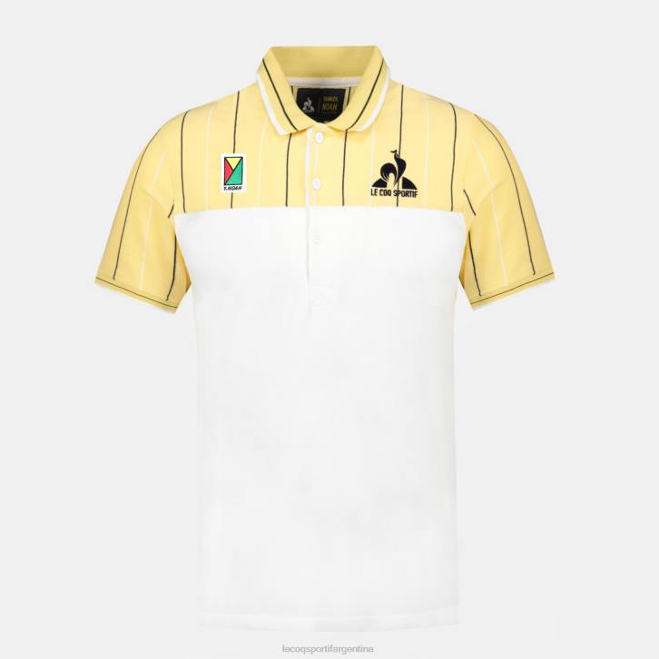 hombres Le Coq Sportif aplicación-otro blanco ropa RF4V125
