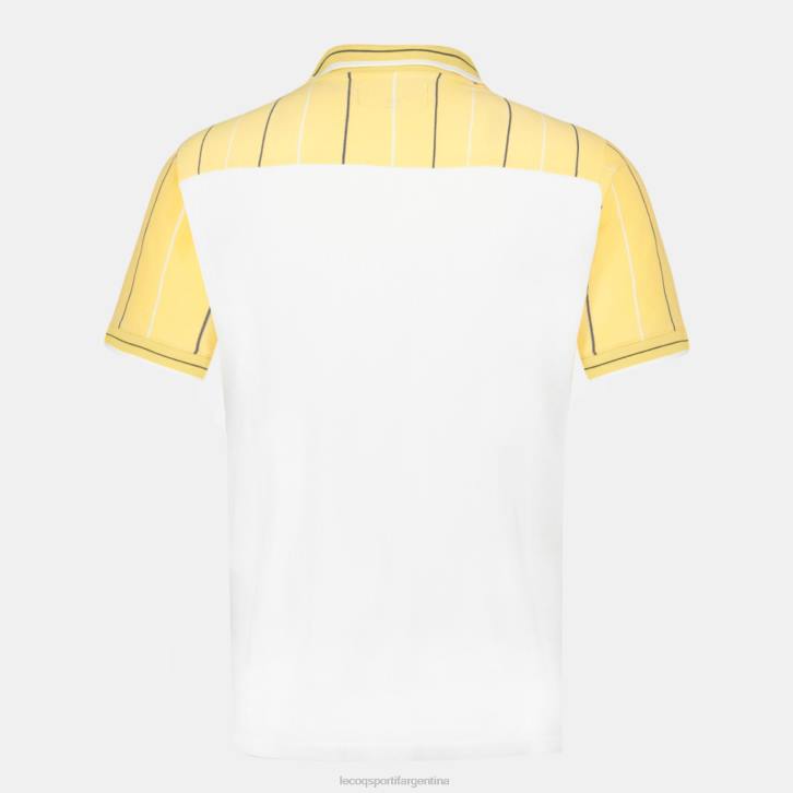 hombres Le Coq Sportif aplicación-otro blanco ropa RF4V125