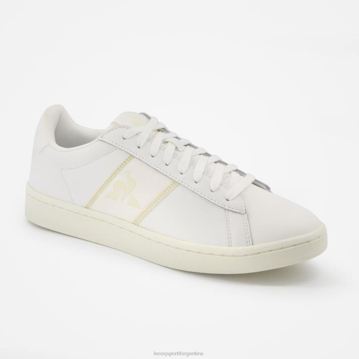 hombres Le Coq Sportif zapato clasico suave blanco zapatos RF4V273