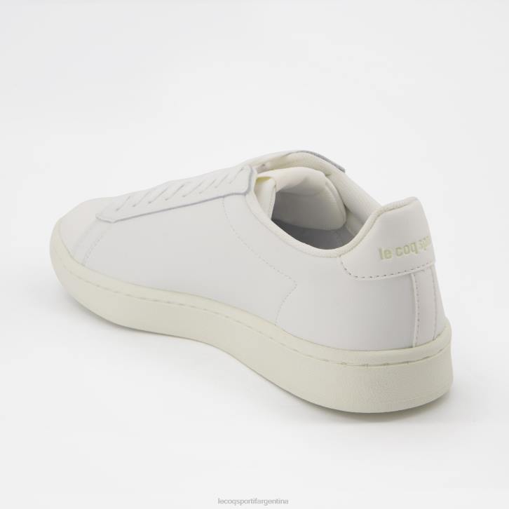 hombres Le Coq Sportif zapato clasico suave blanco zapatos RF4V273
