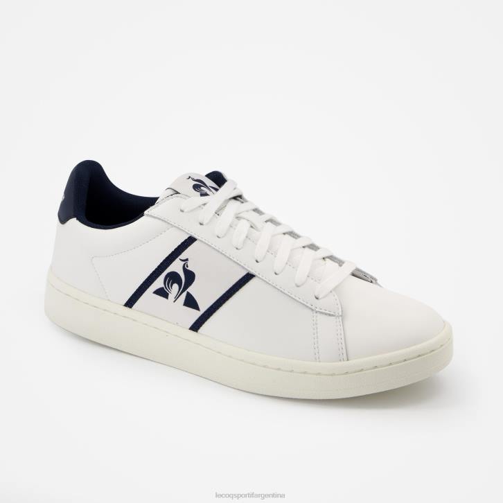 hombres Le Coq Sportif zapato clasico suave blanco zapatos RF4V275