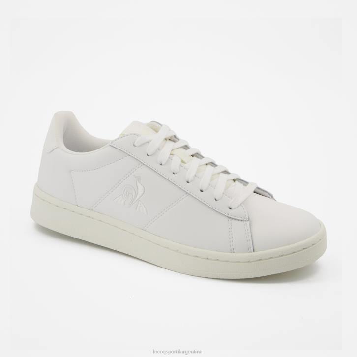 hombres Le Coq Sportif zapato clasico suave blanco zapatos RF4V278