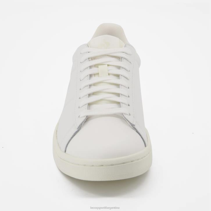hombres Le Coq Sportif zapato clasico suave blanco zapatos RF4V278