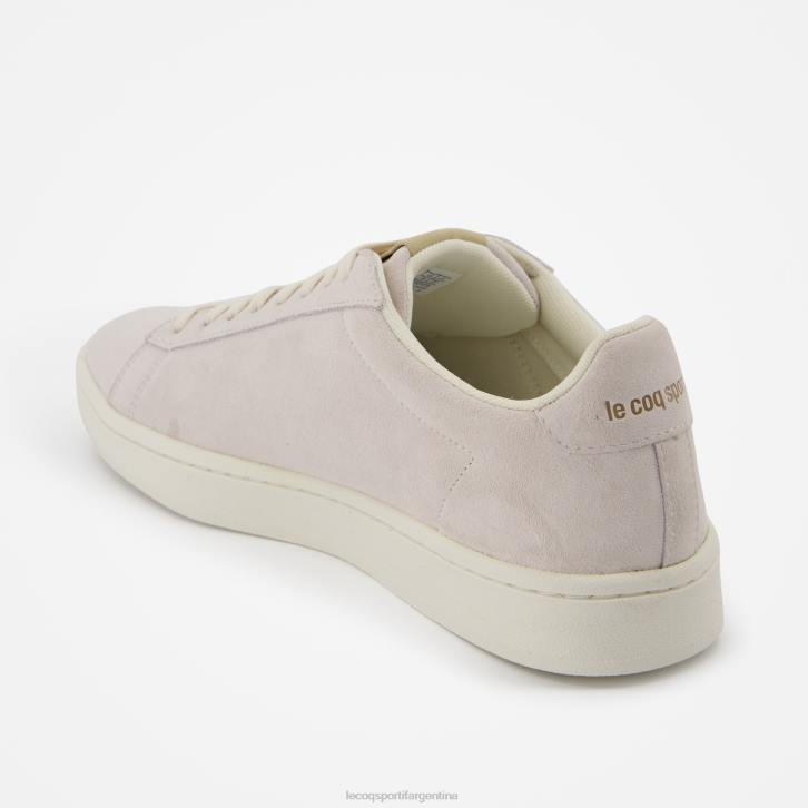 hombres Le Coq Sportif zapato clasico suave ripstop blanco zapatos RF4V551