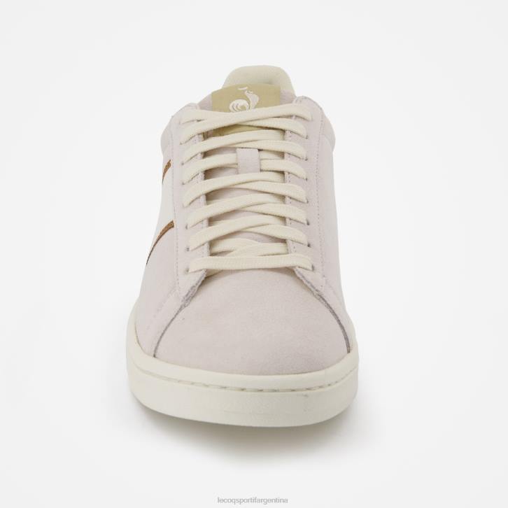 hombres Le Coq Sportif zapato clasico suave ripstop blanco zapatos RF4V551