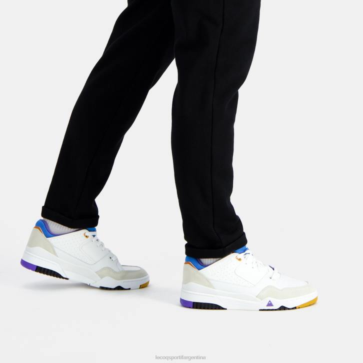 hombres Le Coq Sportif zapato lcs t1000 montaña blanco zapatos RF4V549