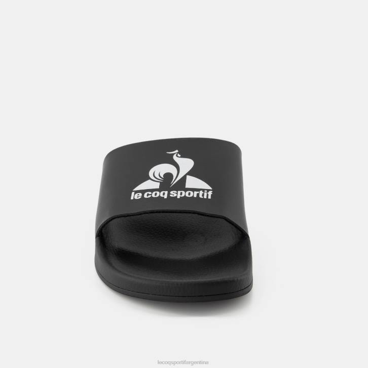 hombres Le Coq Sportif diapositivas hechas en francia negro zapatos RF4V251