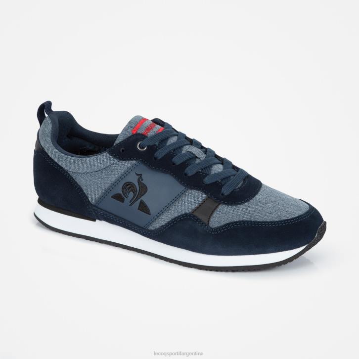 hombres Le Coq Sportif zapato alpha classic ropa de trabajo azul zapatos RF4V582