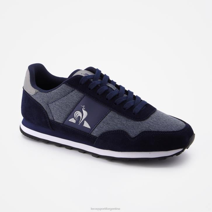 hombres Le Coq Sportif zapato astra clasico azul zapatos RF4V554
