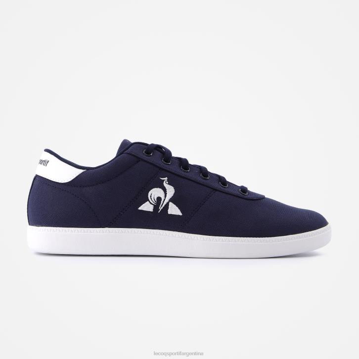 hombres Le Coq Sportif zapato cancha uno azul zapatos RF4V569