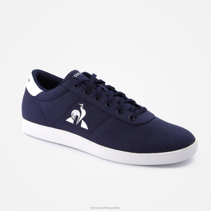 hombres Le Coq Sportif zapato cancha uno azul zapatos RF4V569