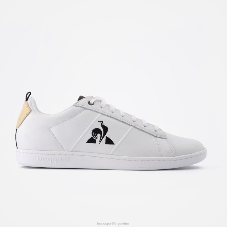 hombres Le Coq Sportif zapato de corteclásico blanco zapatos RF4V564