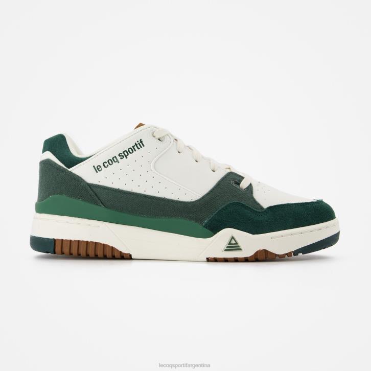 hombres Le Coq Sportif zapato dynactif t1000 fieltro verde zapatos RF4V270