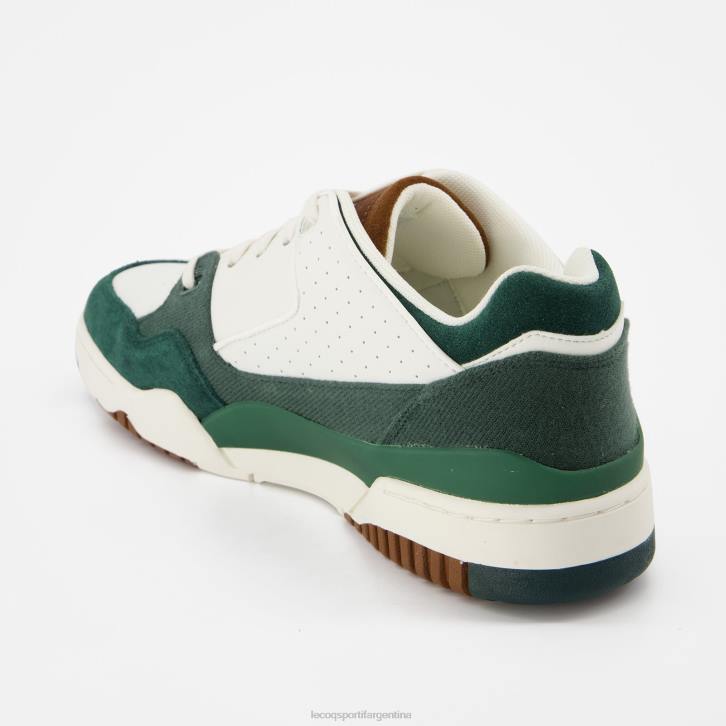 hombres Le Coq Sportif zapato dynactif t1000 fieltro verde zapatos RF4V270