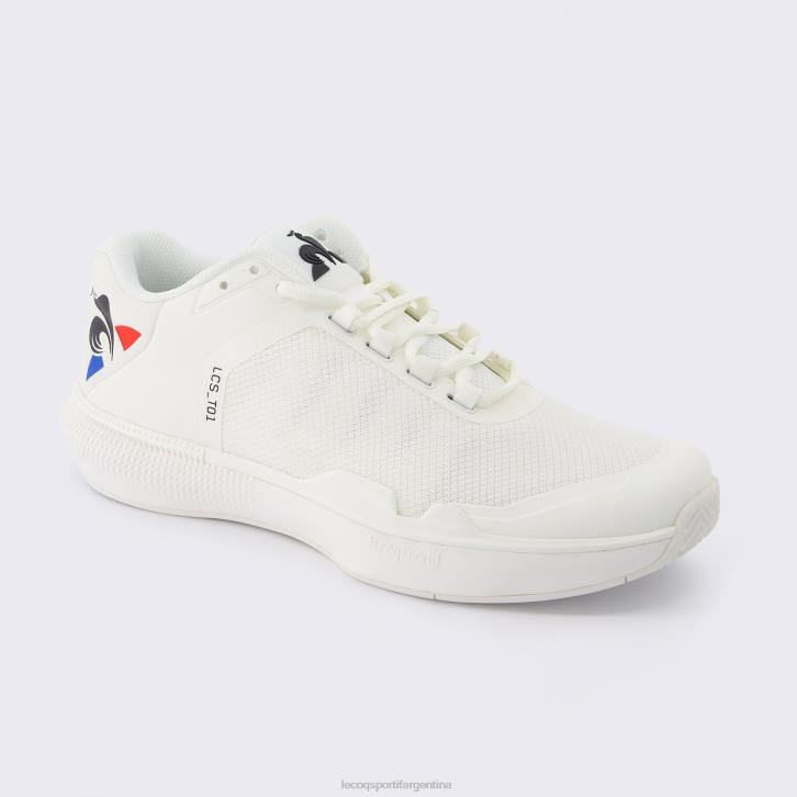 hombres Le Coq Sportif zapato futur lcs t01 arcilla blanco zapatos RF4V591