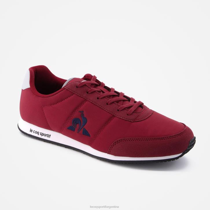 hombres Le Coq Sportif zapato racerone rojo zapatos RF4V522
