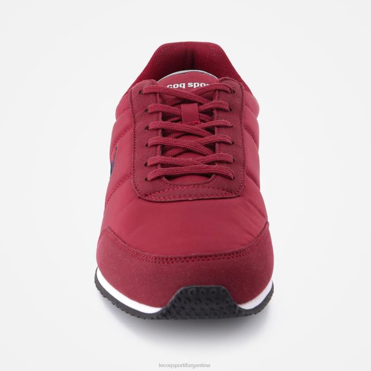 hombres Le Coq Sportif zapato racerone rojo zapatos RF4V522