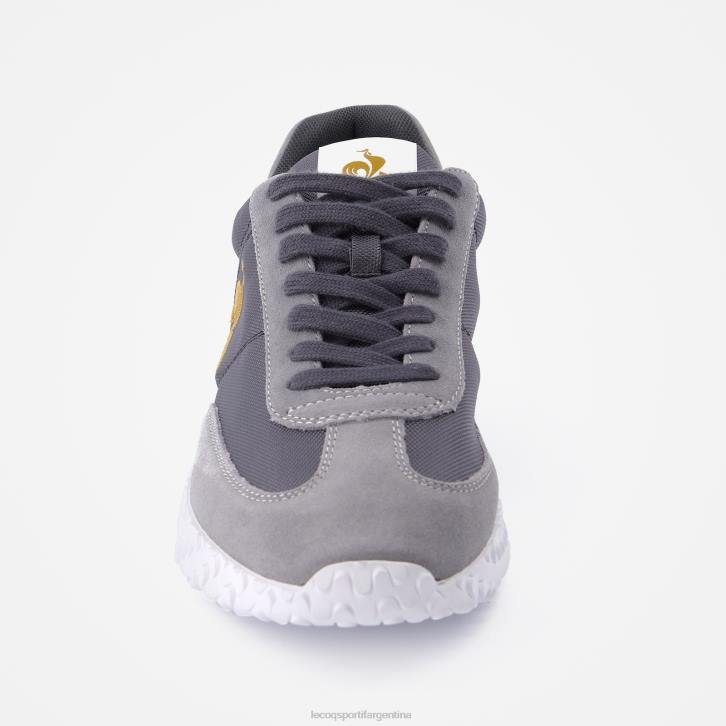 hombres Le Coq Sportif zapato veloce gris zapatos RF4V572