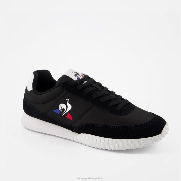 hombres Le Coq Sportif zapato veloce negro zapatos RF4V557