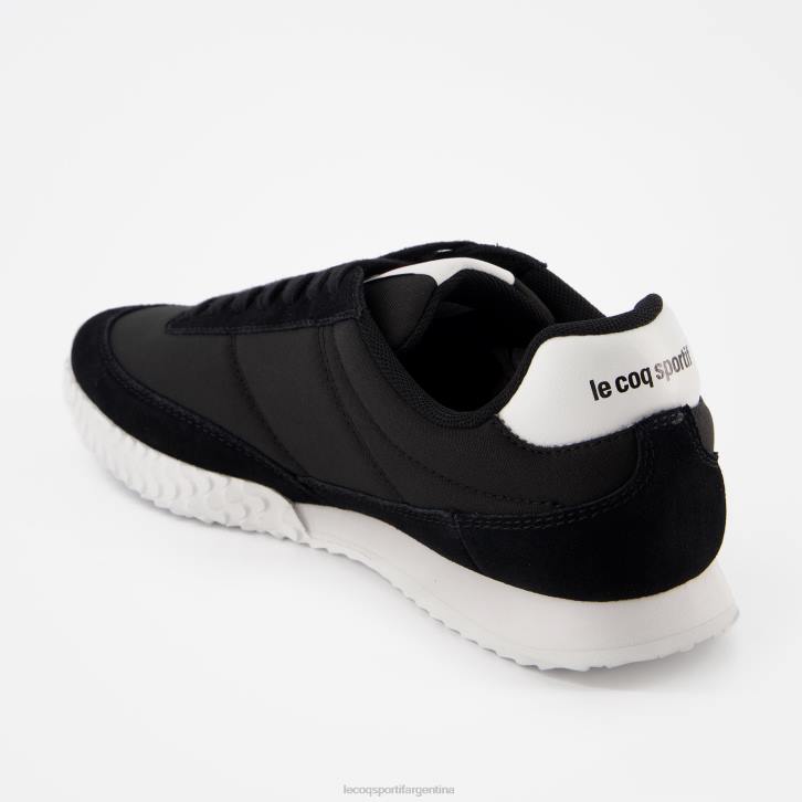 hombres Le Coq Sportif zapato veloce negro zapatos RF4V557