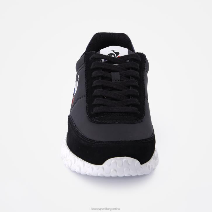 hombres Le Coq Sportif zapato veloce negro zapatos RF4V557
