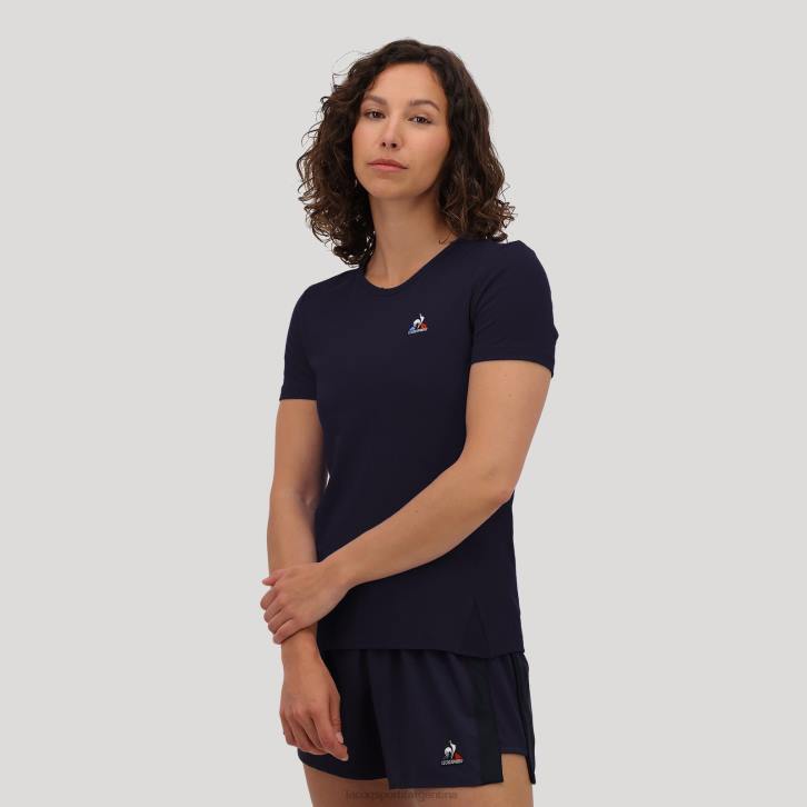 mujer Le Coq Sportif camiseta azul ropa RF4V602