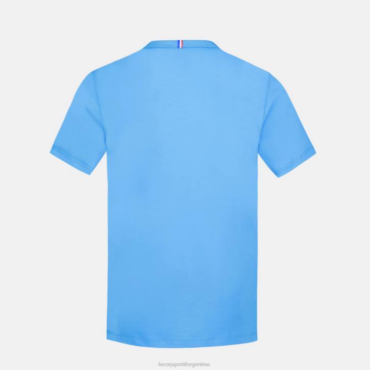 niños Le Coq Sportif camiseta azul ropa RF4V379