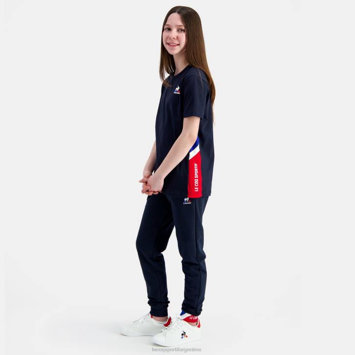 niños Le Coq Sportif camiseta azul ropa RF4V385