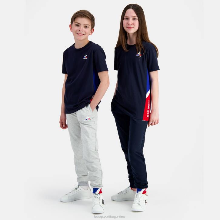 niños Le Coq Sportif camiseta azul ropa RF4V385