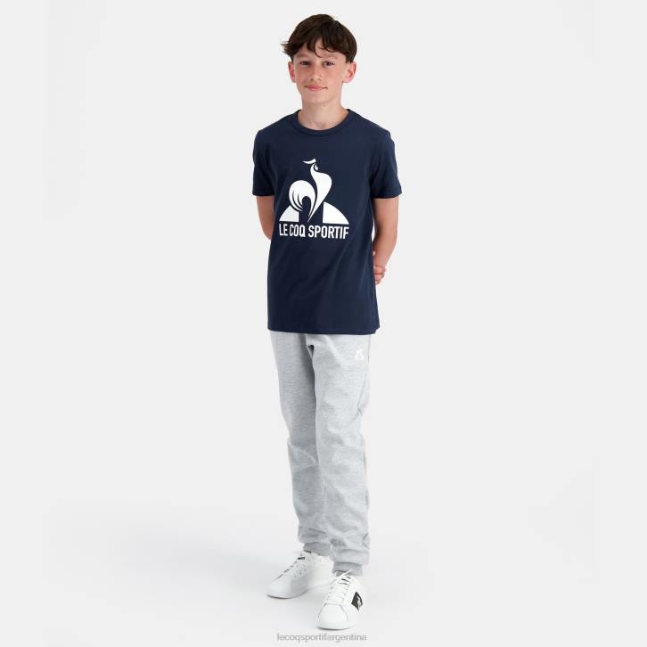 niños Le Coq Sportif camiseta azul ropa RF4V388