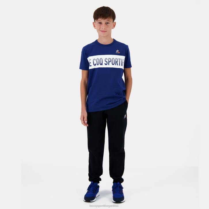 niños Le Coq Sportif camiseta azul ropa RF4V644